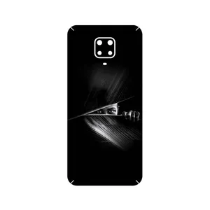 MAHOOT Black Portrait Cover Sticker for Xiaomi Redmi Note 9 Pro