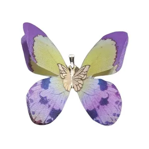 آویز گردنبند طلا 18 عیار زنانه مدل پروانه کد K16