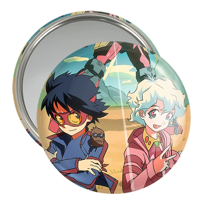 آینه جیبی خندالو مدل کامینا و انیمه گورن لاگان کد 32301