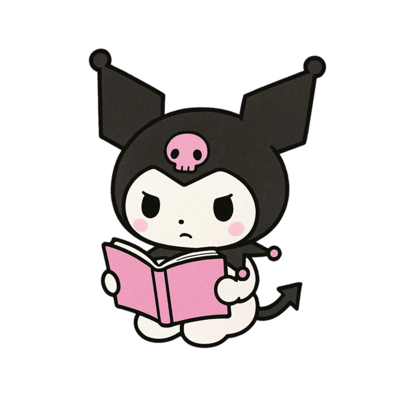 استیکر پارچه و لباس پاد آفرین مدل کارتونی کورومی ملودی مدرسه بامزه جذاب کد 1392