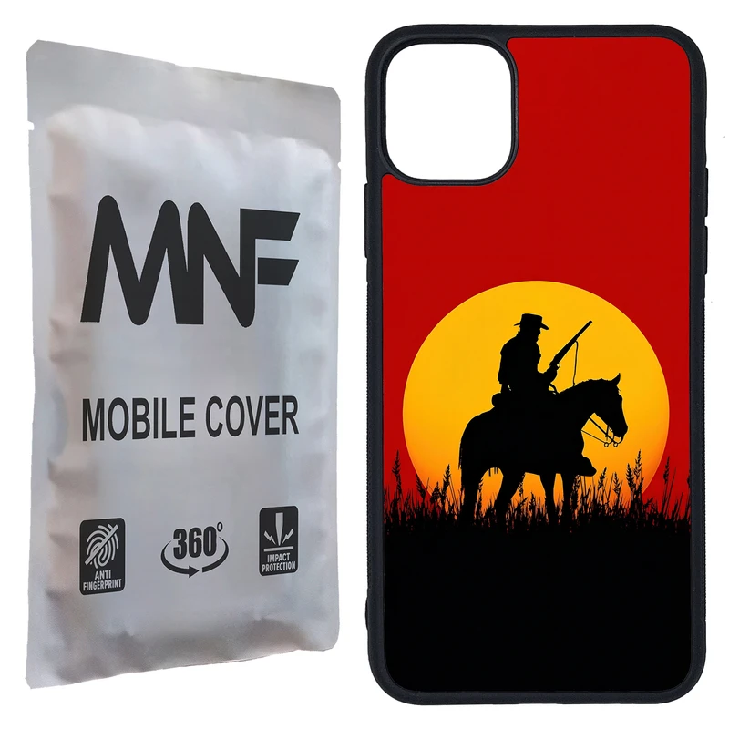 کاور ام ان اف طرح Red Dead کد P-250 مناسب برای گوشی موبایل اپل iPhone 11 Pro Max