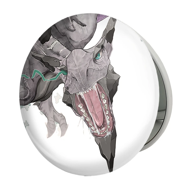 آینه جیبی خندالو طرح بازی شکارچی هیولا (Monster Hunter) مدل تاشو کد 33212