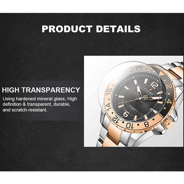 ساعت مچی عقربه‌ای مردانه نیوی فورس مدل NF9192 SRGB