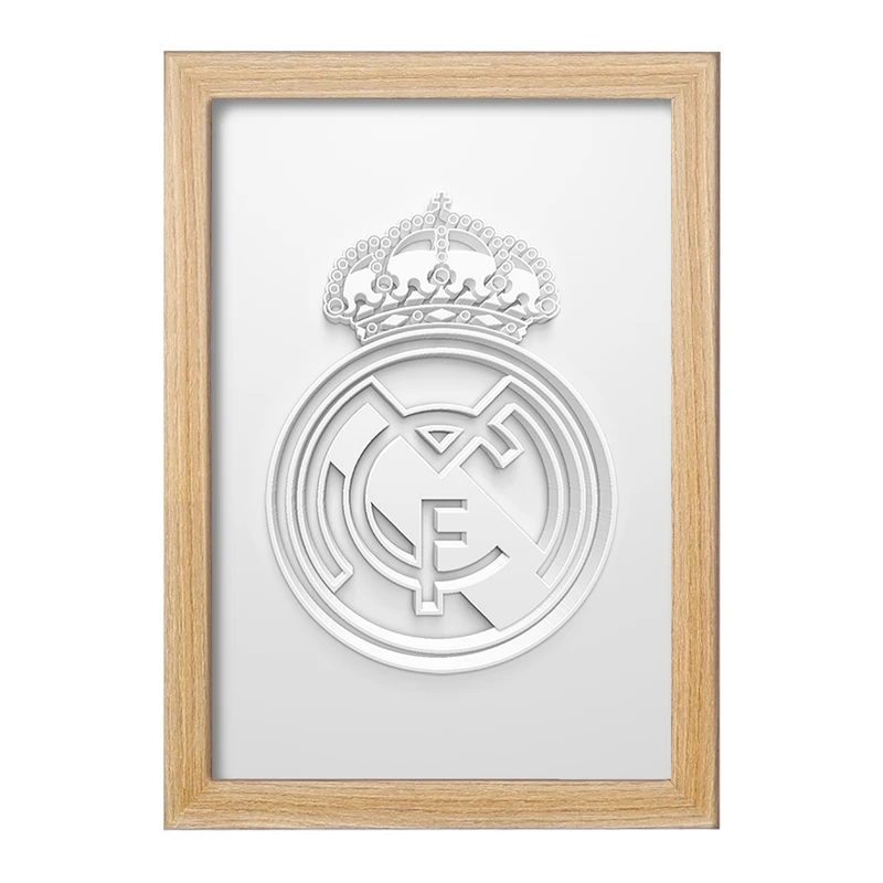 تابلو خندالو مدل باشگاه رئال مادرید کد 26370