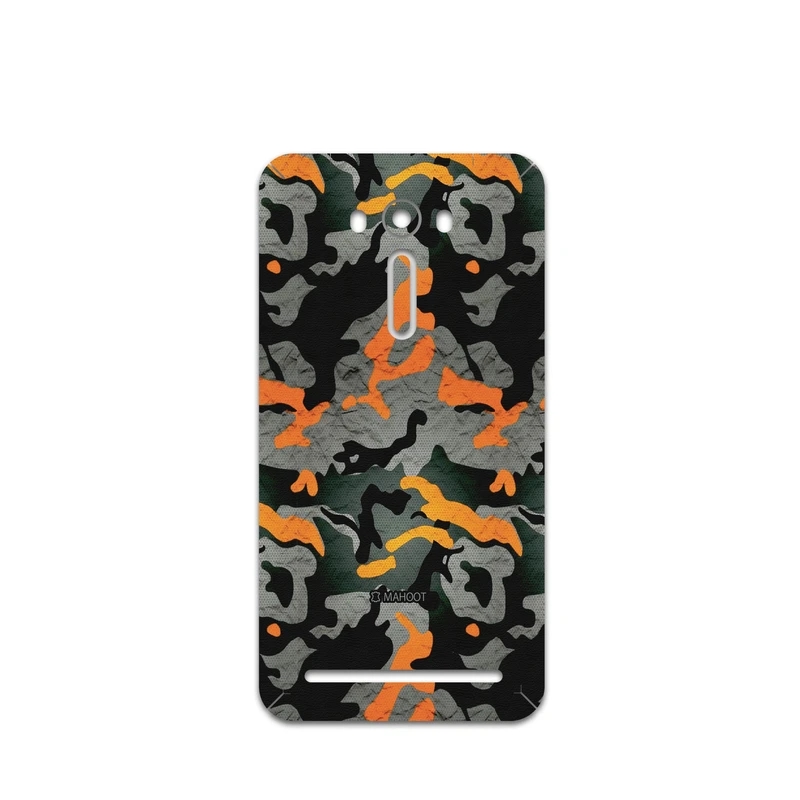 برچسب پوششی ماهوت مدل Autumn-Army مناسب برای گوشی موبایل ایسوس Zenfone 2 Laser