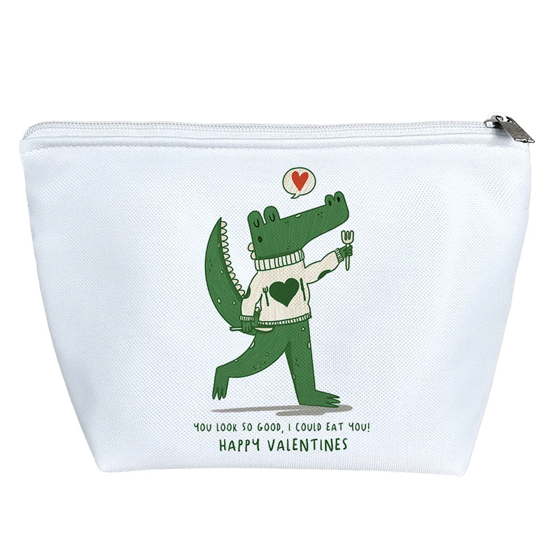 کیف لوازم آرایش دخترانه خندالو مدل تمساح کد H1285