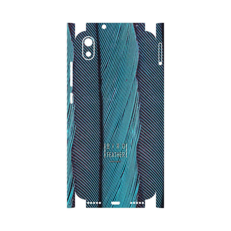 برچسب پوششی ماهوت مدل Turquoise feathers-FullSkin مناسب برای گوشی موبایل شیائومی Redmi 7A