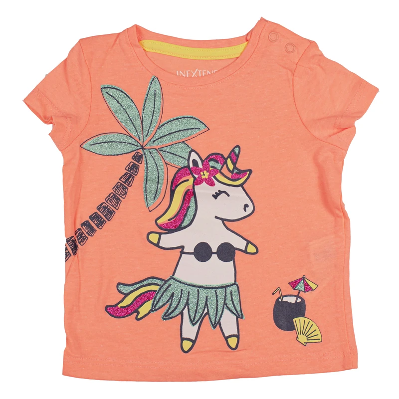 تی‌شرت آستین کوتاه نوزادی اینکس تنسو مدل bd018