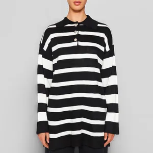 پلیور یقه برگردان زنانه ترندیول مدل 670922324