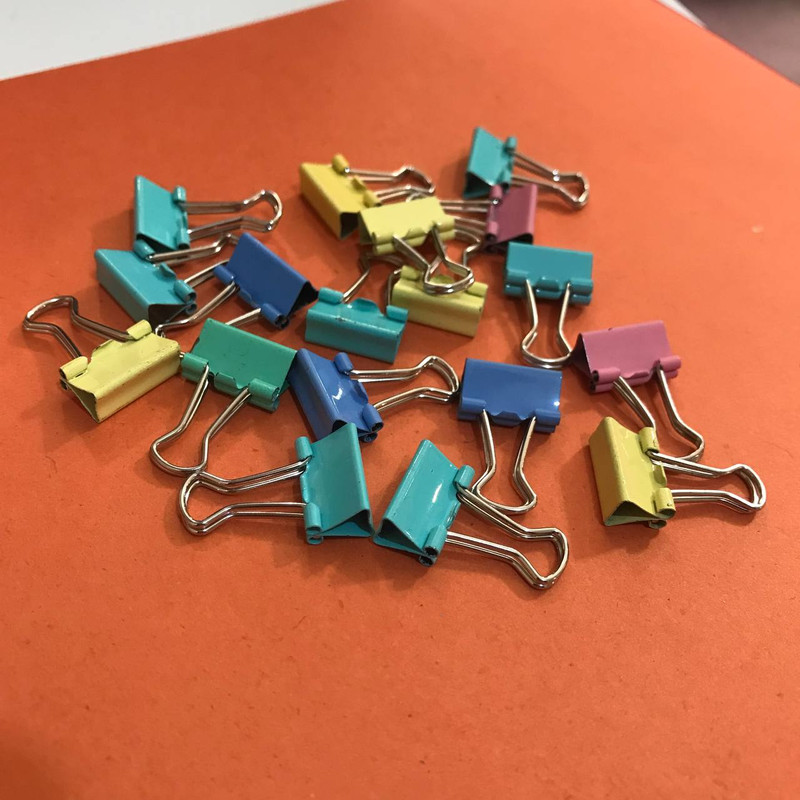 گیره کاغذ دی وای مدل Clip بسته 12 عددی