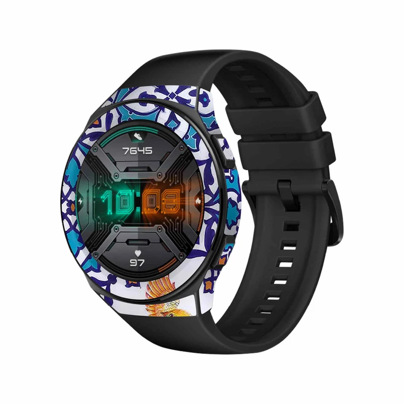  برچسب ماهوت طرح Homa-Tile مناسب برای ساعت هوشمند هوآوی Watch GT 2e