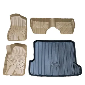 کفپوش سه بعدی خودرو پایا مدل MC30  مناسب برای دنا به همراه کفپوش صندوق