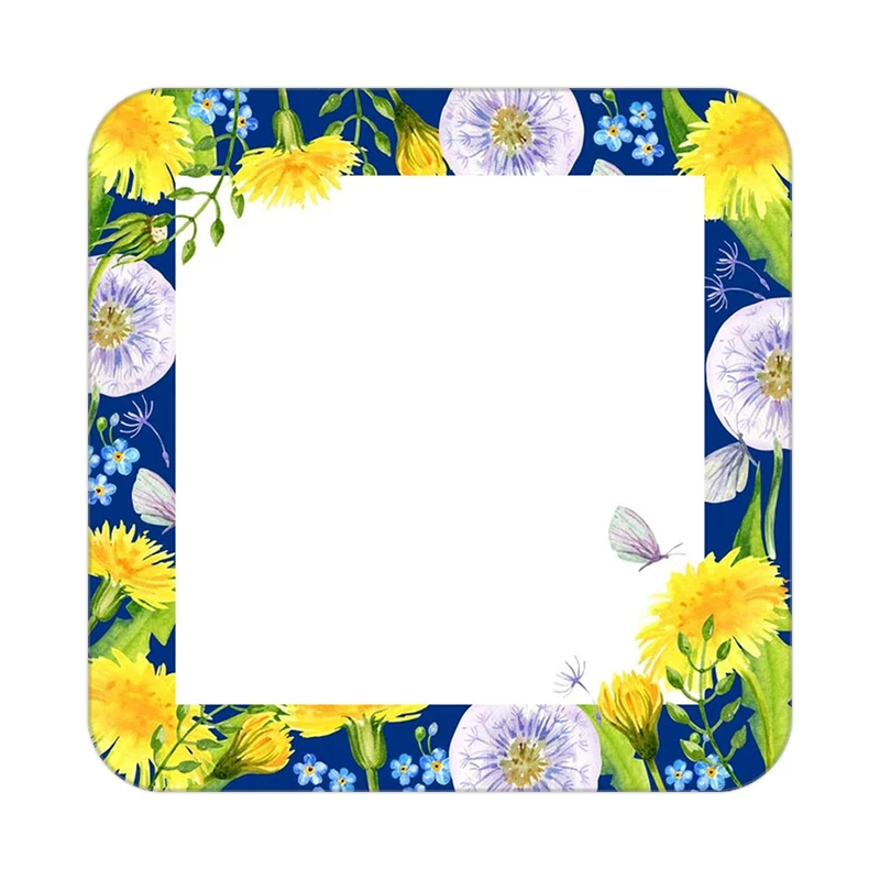 زیر لیوانی کاکتی طرح گل مدل mp19645