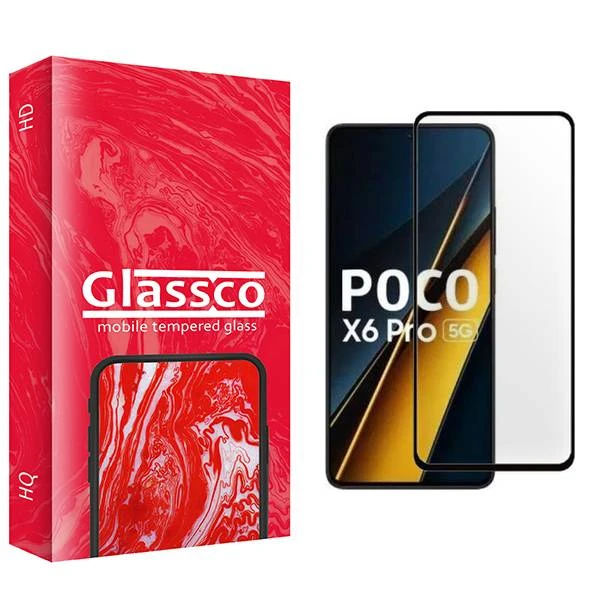 محافظ صفحه نمایش شیشه ای گلس کو مدل CGo1 مناسب برای گوشی موبایل شیائومی Poco X6 Pro
