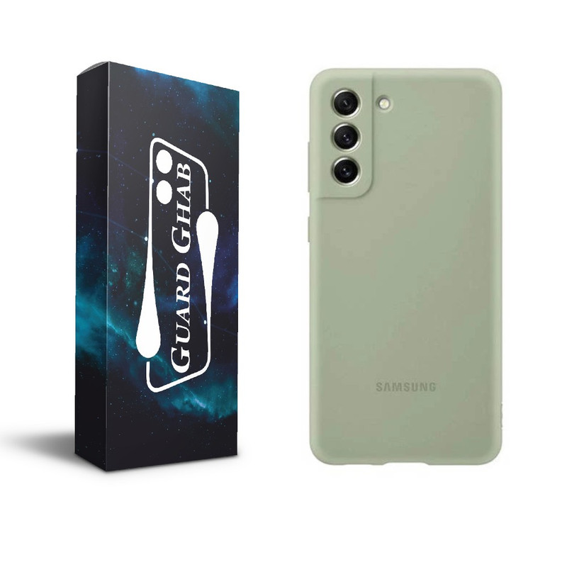 کاور گارد قاب مدل سیلیکونی پاک کنی مناسب برای گوشی موبایل سامسونگ Galaxy S21 FE