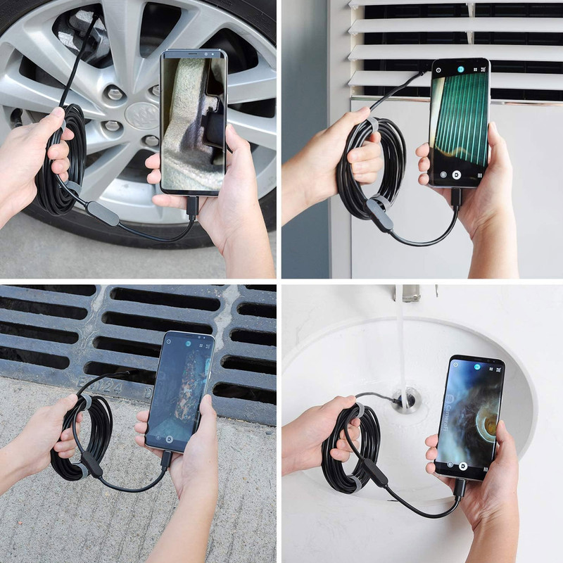 دوربین شلنگی مدل ضدآب اتوفوکوس کد 5M FULL HD