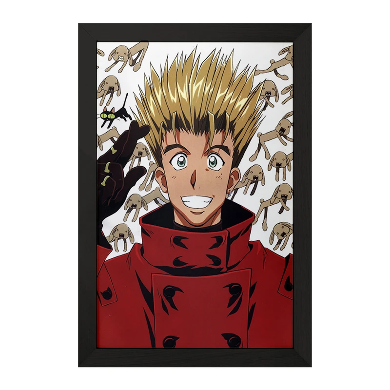 تابلو خندالو مدل وش و کورونکو انیمه تریگان کد 36266