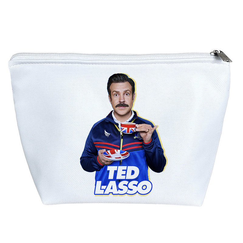 کیف لوازم آرایش دخترانه خندالو مدل سریال تد لاسو Ted lasso کد 3105