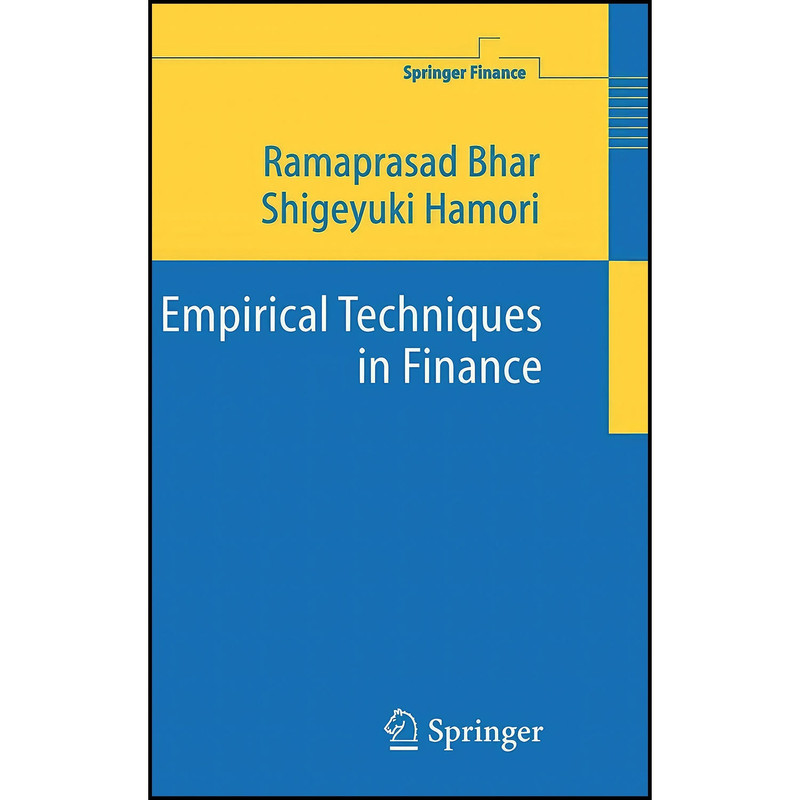 کتاب Empirical Techniques in Finance اثر جمعي از نويسندگان انتشارات Springer