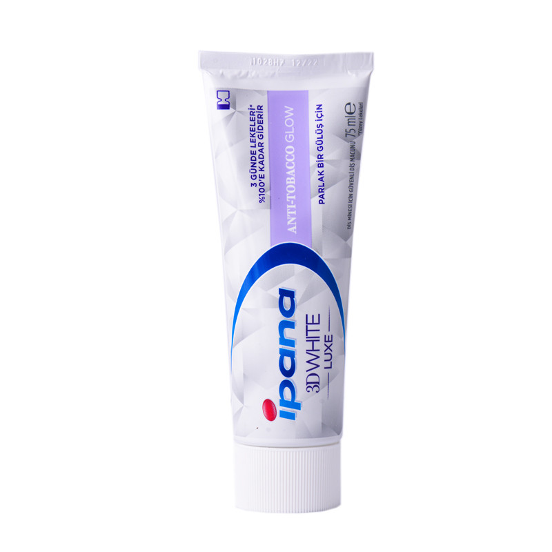 خمیر دندان ایپانا مدل 3D White Luxe Anti-Tobacco Glow حجم 75 میلی لیتر