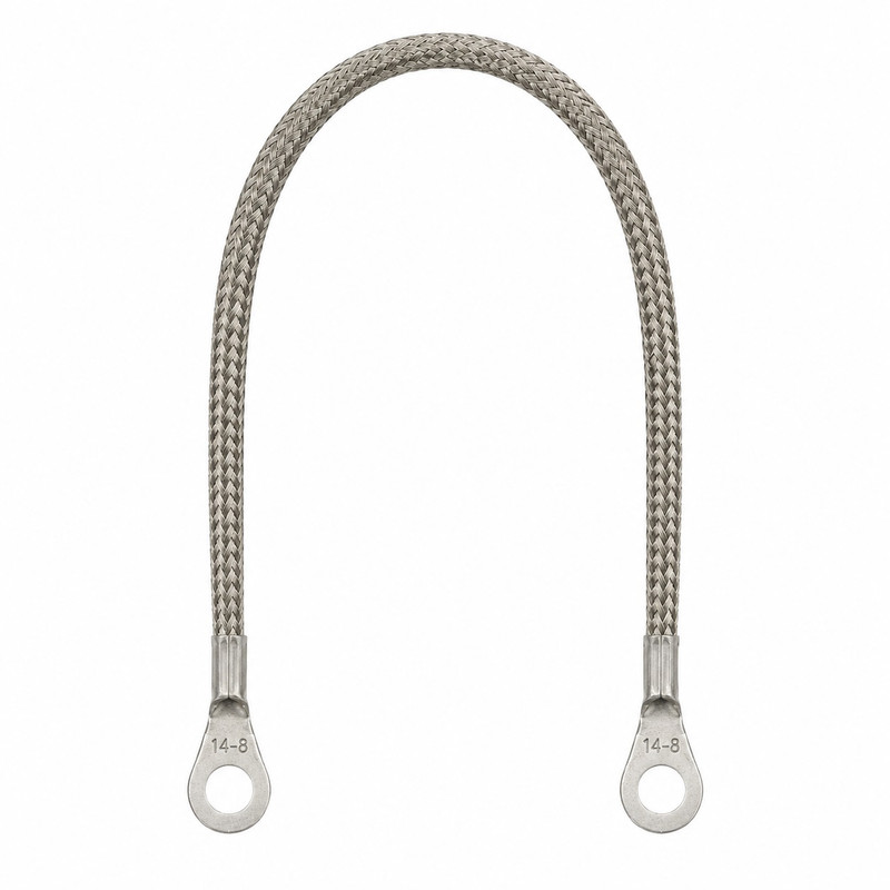کابل تقویت اتصال بدنه خودرو مدل HIGHPOWER14-08-50cm