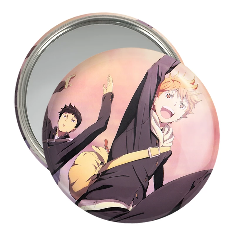 آینه جیبی خندالو مدل کاگیاما و هیناتا انیمه هایکیو Haikyu  کد 17779