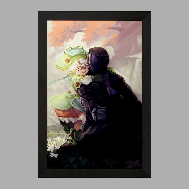 تابلو خندالو مدل باندرود و میدوری انیمه ساخته شده پرتگاه Made in Abyss  کد 22073