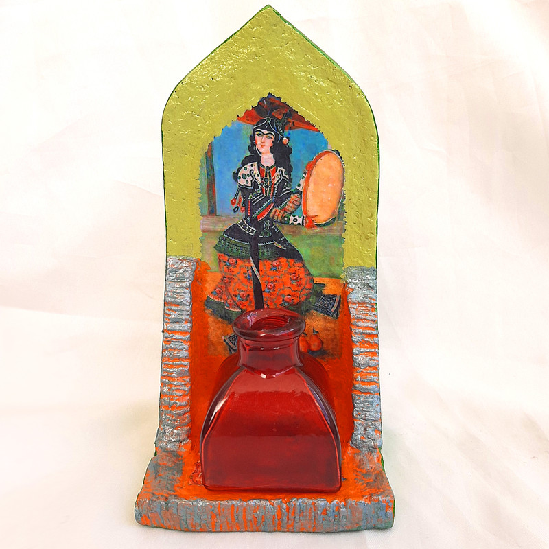 گلدان دیواری مدل طاقچه کد 7001 گلدان دیواری مدل طاقچه کد 7001