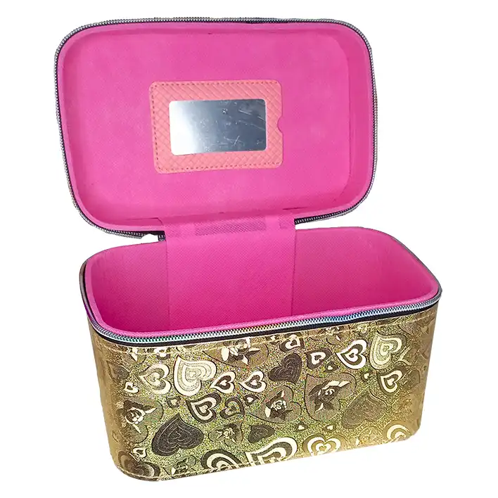 کیف لوازم آرایش زنانه مدل قلب M