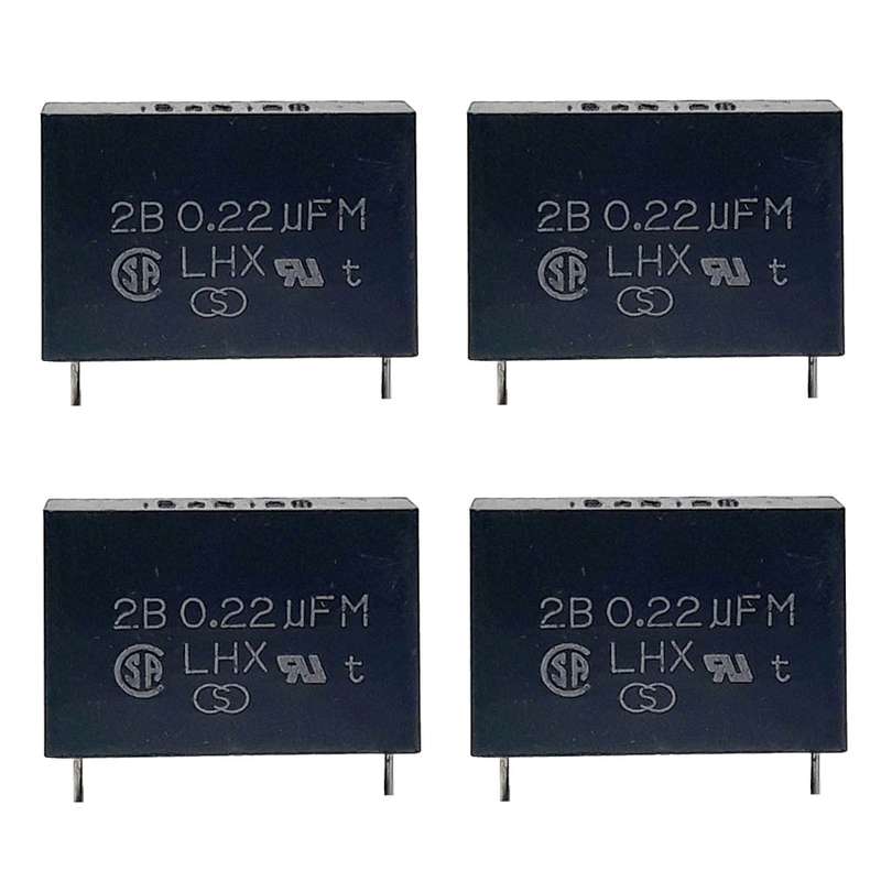خازن 0.22 میکروفاراد مدل MKT-K-X2-250V بسته 4 عددی