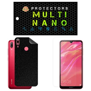 Multi Nano X-SFG Screen Protector For Huawei Y7 2019 with back skin