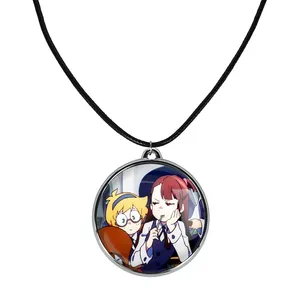 گردنبند خندالو مدل اکو و دیانا و لوته انیمه جادوگران کوچک Little Witch Academia کد 2292922934