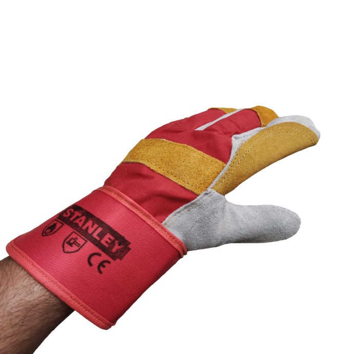 دستکش ایمنی استنلی مدل کف دوبل