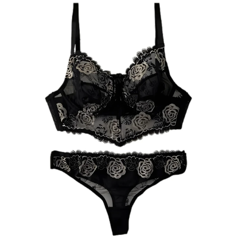 ست شورت و سوتین زنانه مدل رز توری خفاشی