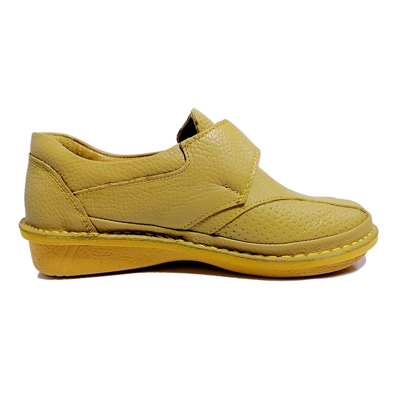 کفش طبی زنانه معراج طب تبریز مدل 424MU چسبی - رنگ خردلی -  - 2