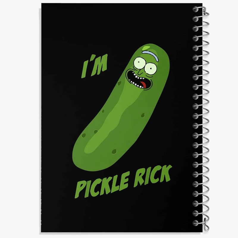 دفتر لیست خرید 50 برگ خندالو طرح انیمیشن ریک و مورتی Rick and Mort کد 26594