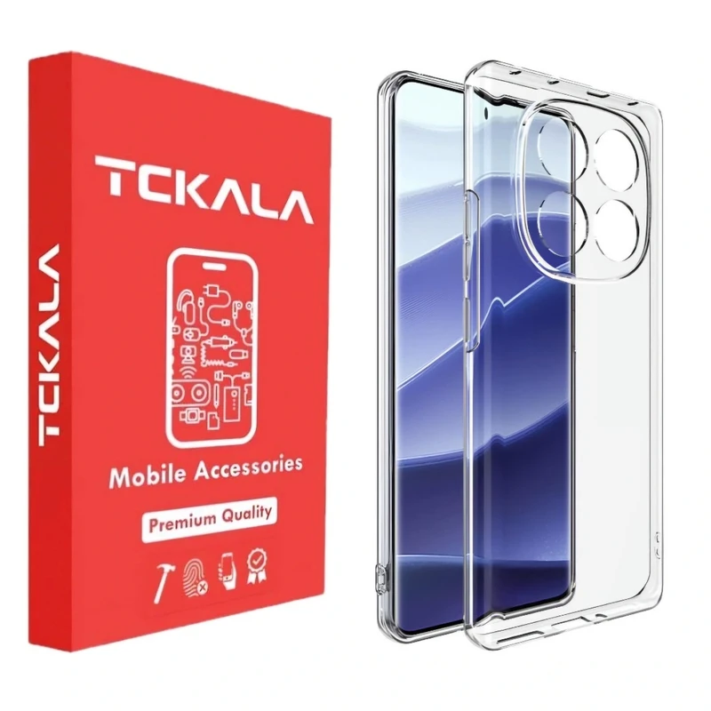 کاور تیسیکالا مدل ژله ای مناسب برای گوشی موبایل شیائومی POCO x7 / Redmi Note 14 Pro 5G
