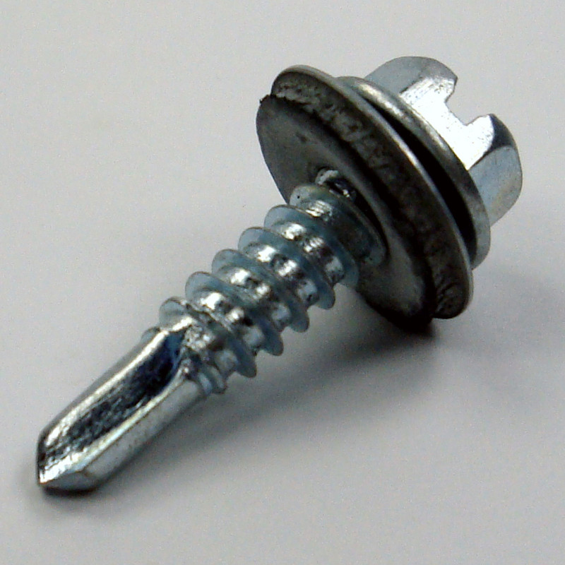 پیچ شيروانی سر مته مدل 25-14 بسته 1000 عددی