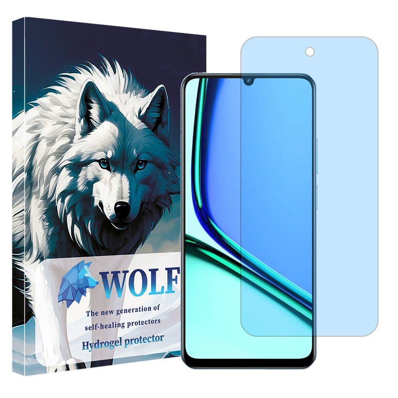 محافظ صفحه نمایش ضداشعه آبی ولف مدل Eye Care مناسب برای گوشی موبایل ریلمی Note 60