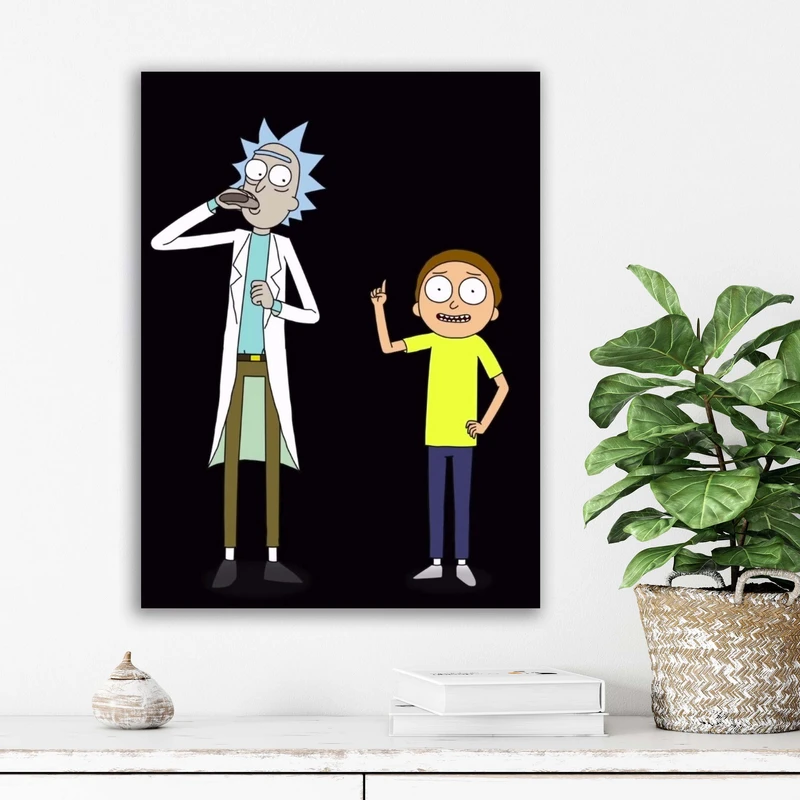 تابلو شاسی آتریسا مدل ریک اند مورتی Rick and Morty