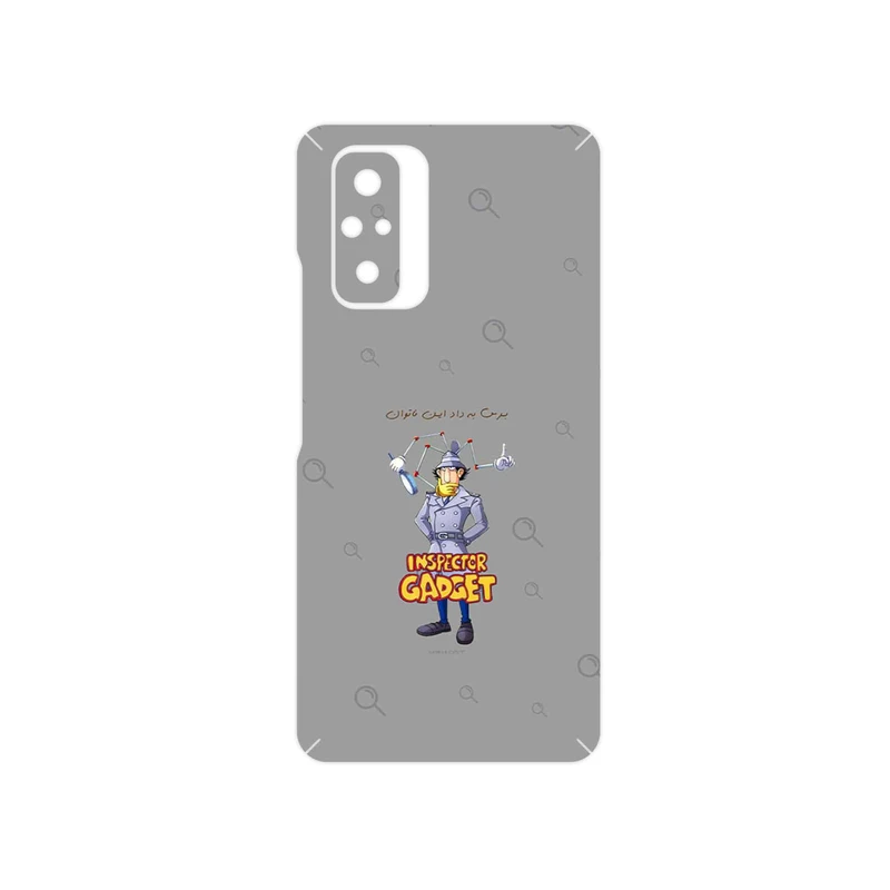 برچسب پوششی ماهوت مدل Inspector Gadget مناسب برای گوشی موبایل شیائومی Redmi Note 10 Pro