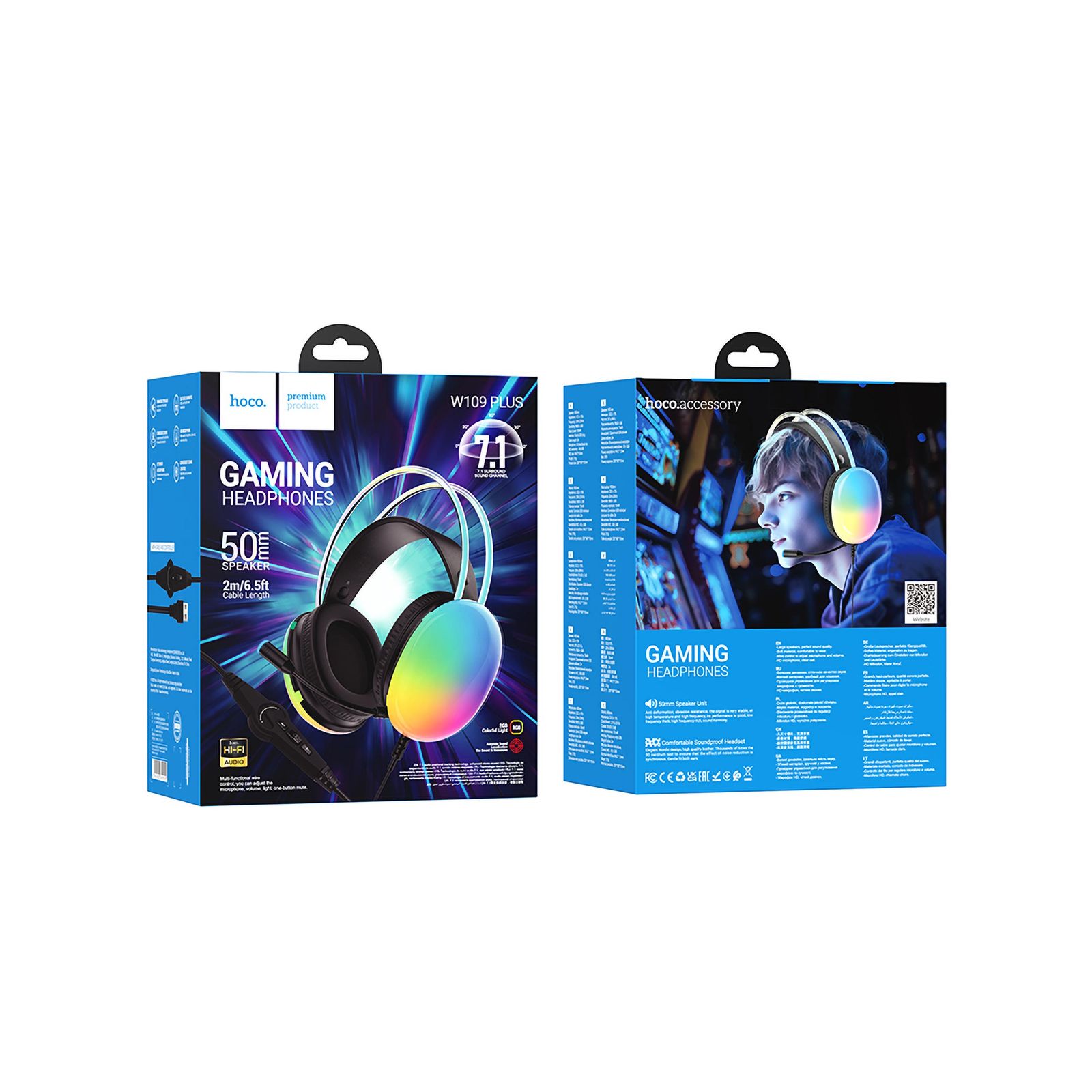 هدفون مخصوص بازی هوکو مدل W109 -  - 9