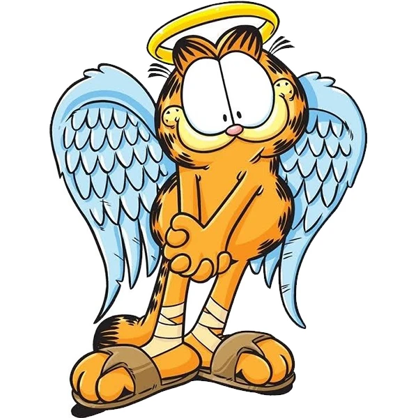 استیکر پارچه و لباس پاد آفرین طرح گارفیلدکد 5360