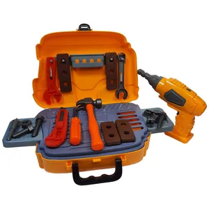 ست اسباب بازی ابزار مدل دریل و کیف نجاری