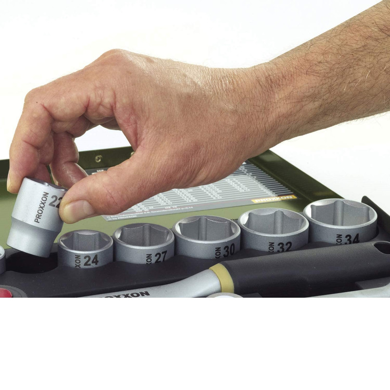 مجموعه 34 عددی بکس پروکسون مدل NO23080 مجموعه 34 عددی بکس پروکسون مدل NO23080