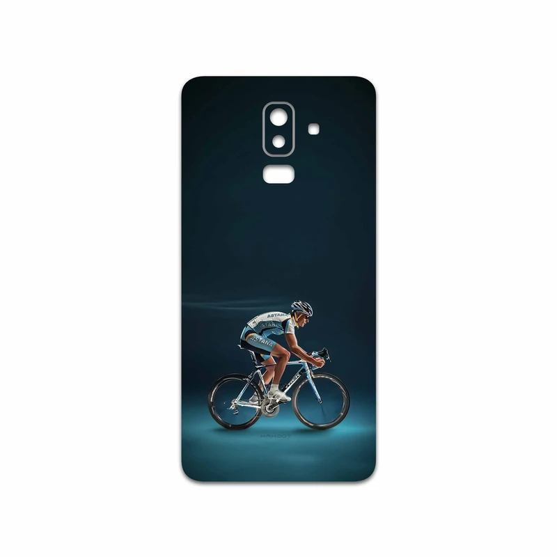 برچسب پوششی ماهوت مدل Road cycling مناسب برای گوشی موبایل سامسونگ Galaxy J8