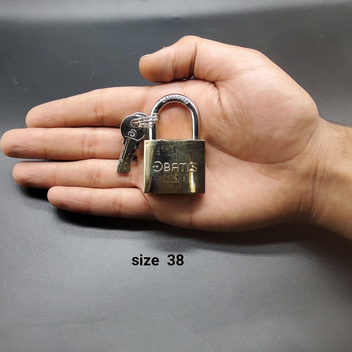 قفل آویز باتیس مدل  38BA40001 بسته  6 عددی