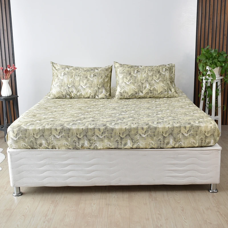 سرویس ملحفه بومرنگ مدل NegarZ-180 دونفره 3 تکه