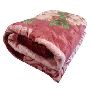 پتوی نرمینه بافت مدل نسیم کد NB-N2-02 سایز 210x230 سانتی متر