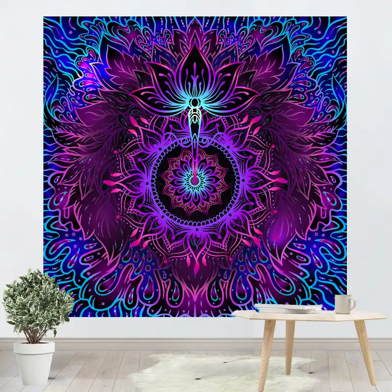 پوستر پارچه ای پرینتینگ لند طرح بکدراپ آرامش کد A12